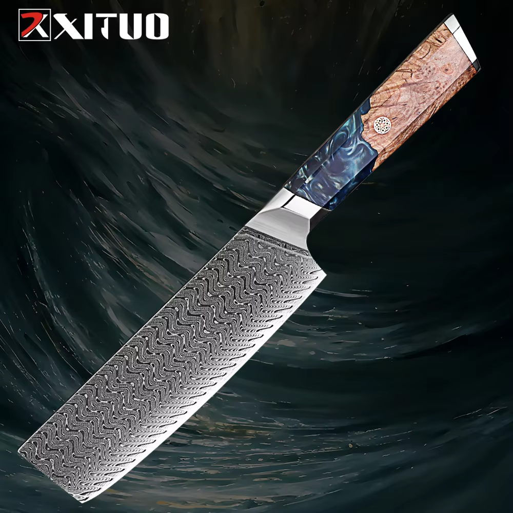 Acier de Damas Nakiri DM240928R6
