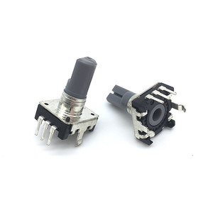 Encoder rotativo a 360 gradi EC12 RE12 codifica Encoder Audio 3 Pin 24 posizioni senza pulsante interruttore maniglia lunghezza 15MM - Product Image 4