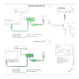 适用于XBOX ONE S/X感官适配器Kinect原始电源2.0感官电脑互动开发传感器 - Product Image 4