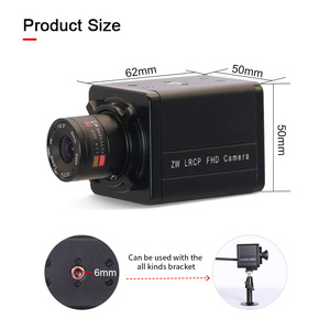 720P HD Camera 5600 H65 8mm CS Manual Focus 45degrees Distortionless CMOS <strong>Sensor</strong> UVC USB Mini Industrial Camera - Product Image 3