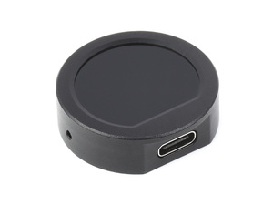 RP2040-LCD-0.99-B onda 0.99 pollici rotondi LCD accelerometro e giroscopio sensore con cassa in metallo CNC - Product Image 4