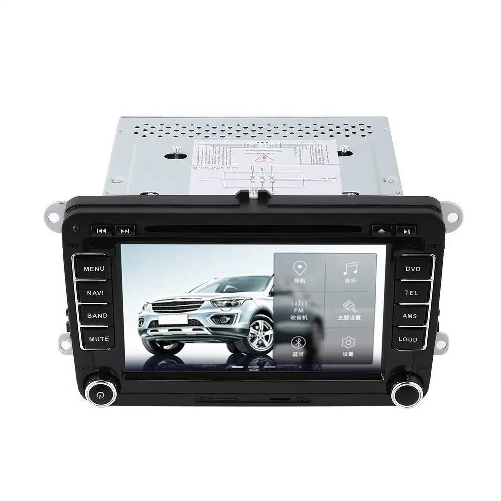 7 inç AM + FM + RDS radyo uyumlu için/W için birçok model ile multimedya oynatıcı araba BT DVD GPS navigasyon