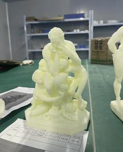 SLA 3D prototipo rápido humano hecho a mano modelo obra de arte impresión - Product Image 6