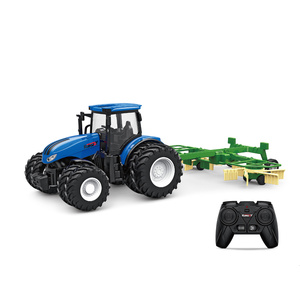 Yüksek standart CH 2.4G 1/24 Land tesviye kamyon modeli Diecast traktör RC tarla makinesi çocuklar için - Product Image 1