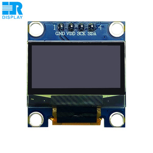 0,96 Zoll I2C IIC Serial 128 X64 OLED-Anzeige modul SSD1306 Weiß für Arduino 51 MSP420 STIM32 SCR 0,96 "OLED-Display 4Pin