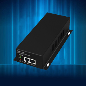 DC 55V出力電圧IP20プロテクトグレードPoEパワーインジェクター1/2 (+) 3/6 (-) または4/5 (+) 7/8 (-) 電源ピン90W PoEインジェクター - Product Image 3