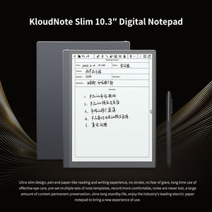 แท็บเล็ตอาเดอร์สมุด eink สีขาวแอนดรอยด์11ขนาด10.3นิ้วพร้อมปากกาสไตลัส64กิกะไบต์เครื่องอ่าน e-book พกพา - Product Image 4