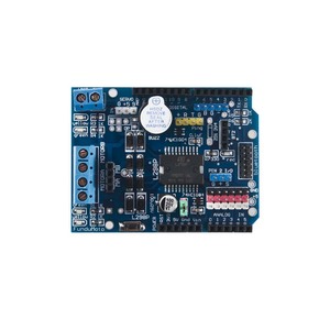 Componentes electrónicos Placa DE DESARROLLO Ai Placa base L298P Placa de accionamiento del motor para Arduino