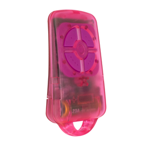 ATA PTX4车库遥控器，用于更换ATA PTX-4 Secura代码433.92mhz车库门开启器粉色 - Product Image 2