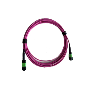 OM4 MM 16コア5M MPO/APCメスまたはオスMPO-MPO LSZH MTP MPO/UPC 100GケーブルマルチモードMPOトランクケーブルパッチコード - Product Image 3