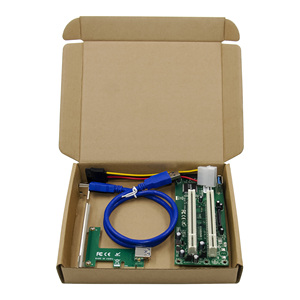 <span class=keywords><strong>PCI</strong></span> Express x1 כדי 2-<span class=keywords><strong>PCI</strong></span> כרטיס ASM1083 המרת כרטיס <span class=keywords><strong>PCI</strong></span>-E Riser כרטיס - Product Image 3