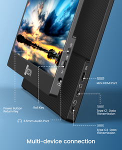 Monitor lcd da 13 pollici schermo Lcd prodotto merce pannello Ips Display Hdr portatile 13.3 senza batteria Monitor Computer 1080p - Product Image 5