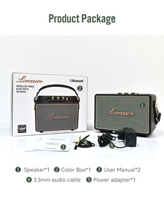 Boombox ไร้สายแบบพกพาพร้อมที่จับ DSP ไอเดียเอาต์พุต80วัตต์คอลัมน์คอมพิวเตอร์กันน้ำได้ลำโพงซับวูฟเฟอร์เล่นเพลงกลางแจ้งของขวัญที่สมบูรณ์แบบ - Product Image 6