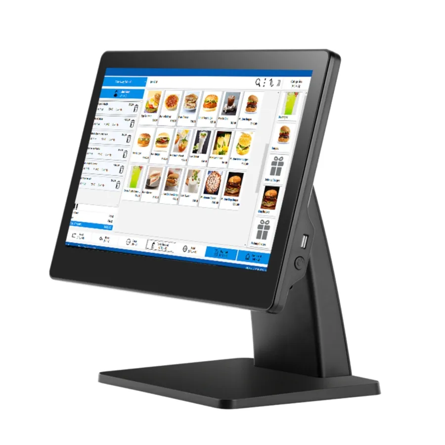best seller pos system all in one with touch screen/dual screen Windows pos for retail restaurant system