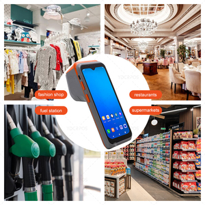 6.2 Inch Handheld Mobile <strong>Android</strong> <strong>POS</strong> Terminal Restaurant <strong>Pos</strong> System With Printer NFC - Product Image 3