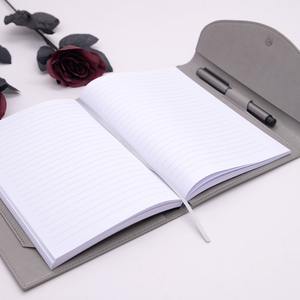 2025 Fashion Journal Planner Leder handtaschen design mit austauschbaren Seiten Softcover Paper bound <span class=keywords><strong>Notebook</strong></span> Lose blatt bindung
