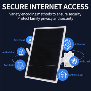 เราเตอร์ Wi-Fi ไร้สายพลังงานแสงอาทิตย์15W พลังงาน4G LTE พร้อมซิมการ์ดโซลต์แบตเตอรี่18650 8ชิ้นเราเตอร์4G 3G 2G สำหรับกลางแจ้งกันน้ำ - Product Image 5