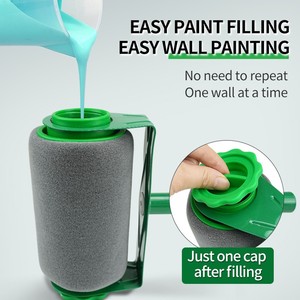 Pintar 6 adet boya rulo seti boya koşucu Pro fırça seti boyama kolu aracı seti - Product Image 3