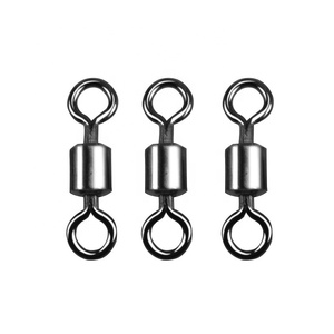 Fishing <strong>Swivels</strong> Ball Bearing <strong>Swivel</strong> with Safety Snap Solid Rings Rolling <strong>Swivel</strong> for Carp Fishing Accessories - Product Image 3