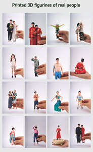 Colección e impresión de esculturas tridimensionales a todo color Escaneo 3D e impresión completamente automáticos Ideas empresariales - Product Image 4