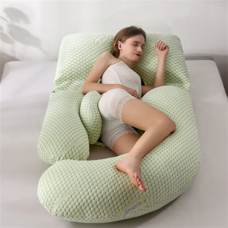 Cuscino per tutto il corpo 70.8in supporto cuscino maternità per schiena, gambe, collo, fianchi per donne incinte
