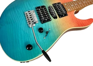Factory Price Mahogany Maple Double Pickup Electric Guitar Suit for Performance Practice Beginner-Friendly Guitar OEM GT030305 - Product Image 2