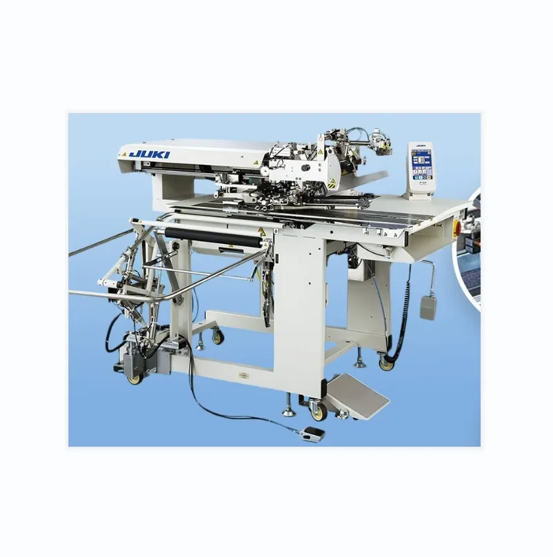 2023 buen precio APW 895 modelo Industrial automáticamente bolsillos Welting máquinas de coser para pantalones vaqueros trajes Pantalones