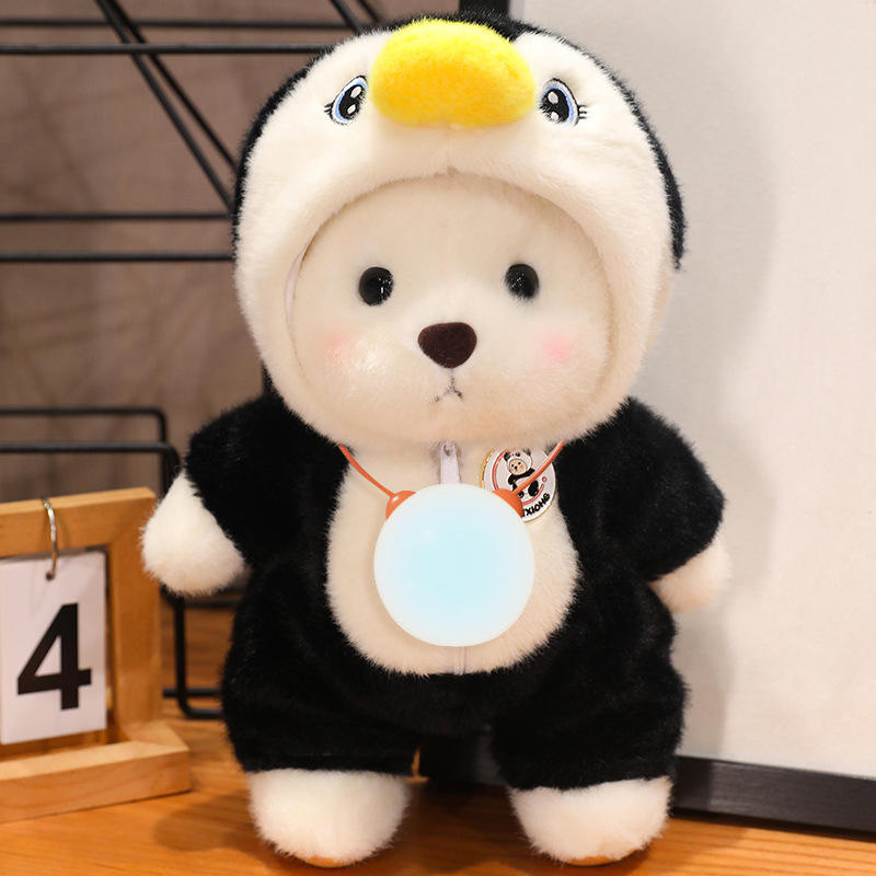 Penguin white bear ai-30cm joint bear