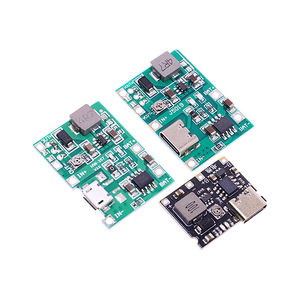 Roarkit nuovo 18650 agli ioni di litio 3.7V 4.2V scheda caricabatteria DC-DC modulo di spinta Step Up TP4056 Kit fai da te parti per arduino