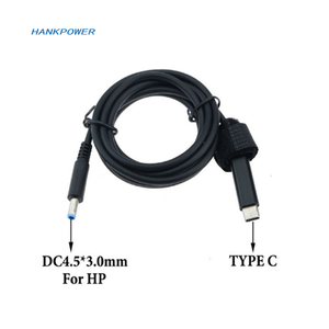 DC Charging Cable PD <strong>Computer</strong> <strong>Power</strong> Cord <strong>Notebook</strong> Accessory Type-C to 4.5 X 3.0 with Decoy for HP - Product Image 2