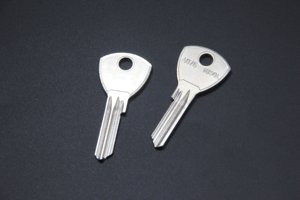 AB76 1850L giriş araç tuşları malzemeleri rahat demir kol kapı kilidi anahtarsız demir anahtar boş uygun giriş sistemi ile - Product Image 6