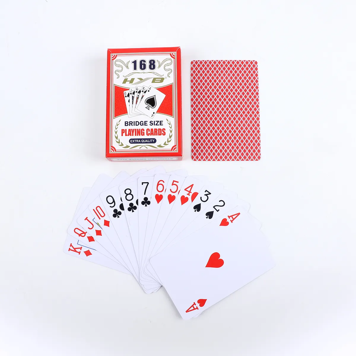 Stok kartu bermain plastik untuk permainan dan kegiatan kartu