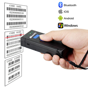 Symcode MJ-2877 Portable Barcode <strong>Reader</strong> 2.4GHz Wireless BT Scanner USB Interface Works Windows Mac Android IOS Phones - Product Image 6