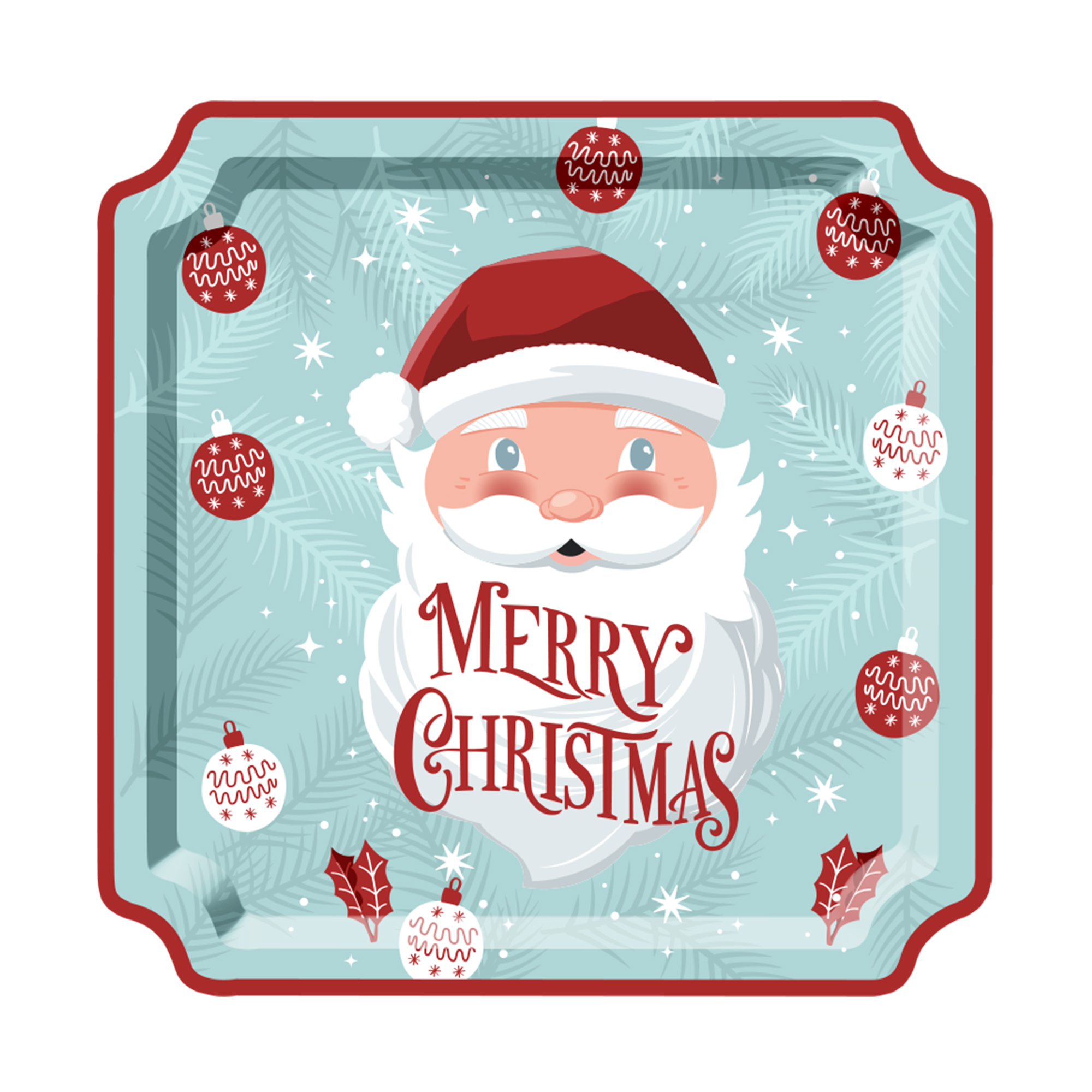 10.5inch paper plate*8 pcs