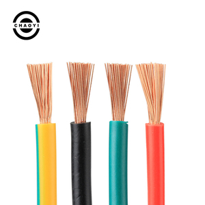 CHAOYI ücretsiz örnek elektrik kablosu 0.5/0.75/1.0MM RV RVB RVV RVVS kablo 300/500v LED aydınlatma için telli çıplak bakır tel - Product Image 1