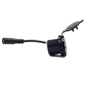DC <strong>12</strong> <strong>V</strong> 24V Output 5V 3.1A DC Connector Cable Furniture Dual USB Charger <strong>Socket</strong> for Phone Mobile - Product Image 5