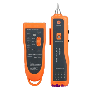 LAN <strong>Network</strong> Cable Tester STP/UTP Cat5 Cat6 RJ45 RJ11 Detector Line Finder Telephone Wire Tracker Diagnose Tone Tracer FTTH Use - Product Image 1
