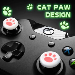 Başparmak sapları yedek kedi pençe Joystick silikon kedi Analog sopa kapak PS X kutusu ile uyumlu 360/bir - Product Image 2