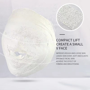 OEM ฉลากส่วนตัวมัมมี่มาส์กความงามสปาใช้ยิปซั่มทองหน้ากาก 3D ไวท์เทนนิ่งยก V ใบหน้าบางใบหน้ามัมมี่ปลาสเตอร์พอกหน้า - Product Image 5