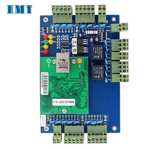 Controller di accesso al pannello della scheda di controllo accessi di rete professionale a 2 porte con Wiegand 26 bit 34Bit con Software