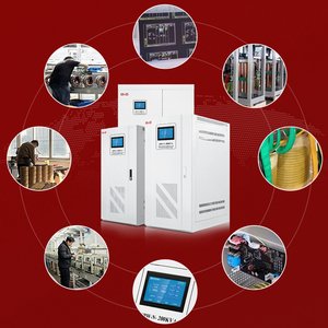 D & C 100KVA 200KVA三相フルオートマチックACサーボモータータイプ電圧レギュレータスタビライザー入力304-456V出力380V - Product Image 6
