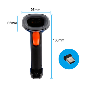 EDOO W41-10 Wireless Portable 2.4G WIFI BT 1D 2D QR Bar Code Cordless Warehouse Handheld Barcode Scanner <strong>Reader</strong> for Retail - Product Image 4