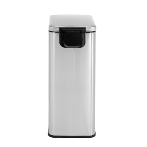 Basics Stainless Steel Rectangular Soft-Close Garbage <strong>Bin</strong> Step Trash <strong>Can</strong> Pedal <strong>Bin</strong> - Product Image 4
