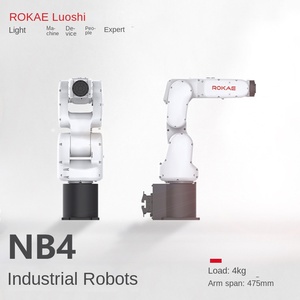 ROKAE NB4小型産業用ロボットアーム4kg負荷容量マルチジョイント6軸関節ロボットPLCコアコンポーネント付き - Product Image 4