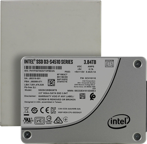 Intel Brand New SSD 3.84TB SC2KB038T801 D3-S4510 SATA 2.5inch 6Gb/s TLC Solid State Drive - Product Image 3