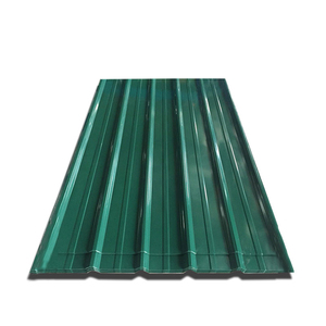 工程用优质彩色金属彩色弯曲波纹钢屋顶板 - Product Image 2