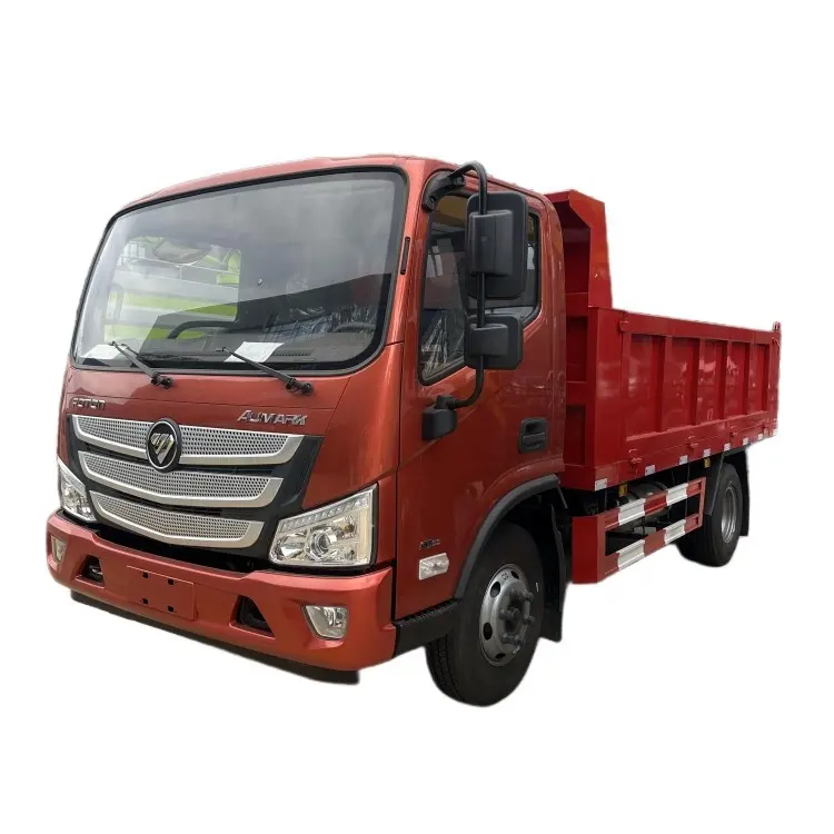 China Factory price Foton aumark 4x2 6 wheels small Dumper tipper dump truck for sale