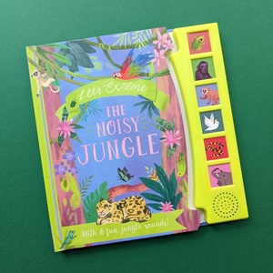 Gran oferta, libro de botones de sonido programable, libro de módulo de sonido de bebé de música electrónica de tapa dura para niños - Product Image 5