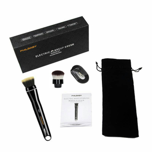 Profesyonel makyaj fırçaları dağıtım pudra fondöten elektrikli kozmetik makyaj fırçası - Product Image 2