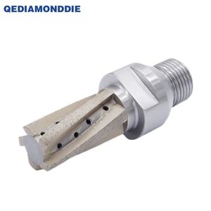 CNC işleme için CNC torna makinesi işleme cam elmas parmak yönlendirici Bit CNC elmas freze kesicisi - Product Image 5
